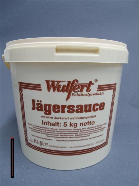 Jäger Sauce 5kg Eimer | Rheinfood